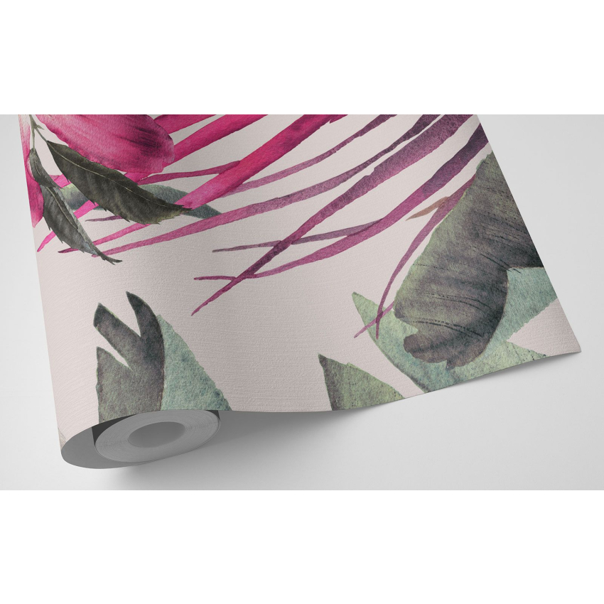 Papier peint motif XL - Motif botanique
