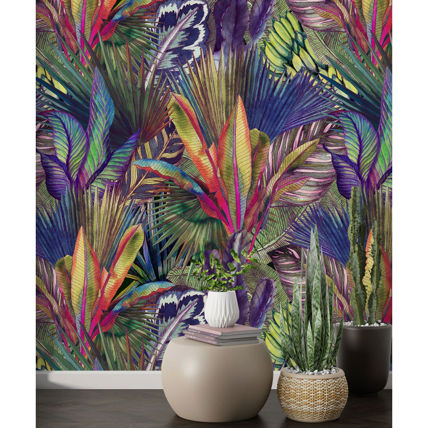 Papier peint motif XL - Motif botanique