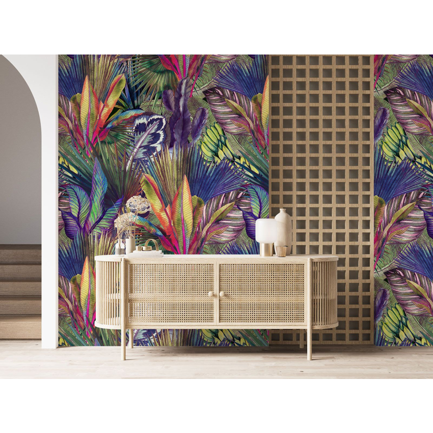 Papier peint motif XL - Motif botanique