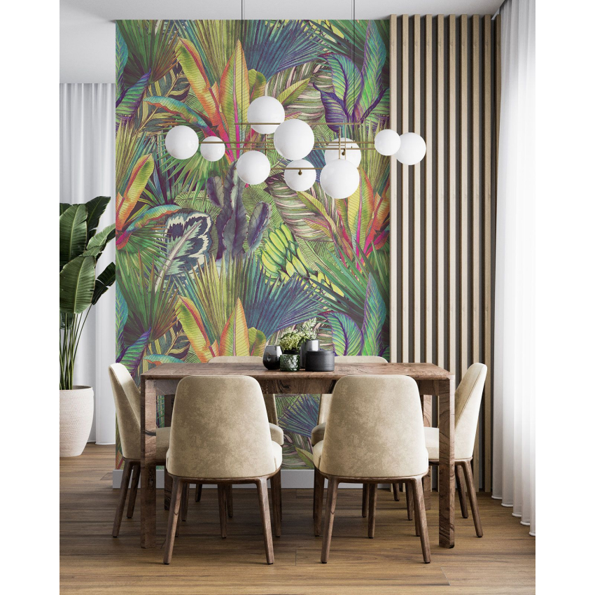 Papier peint motif XL - Motif botanique