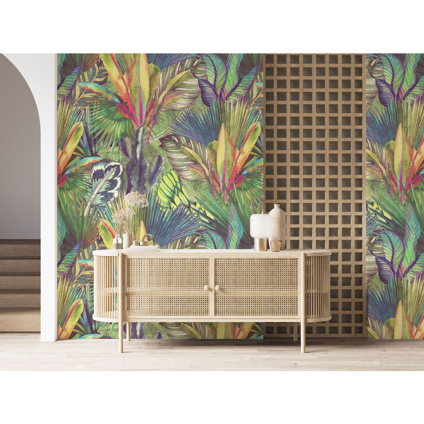 Papier peint motif XL - Motif botanique
