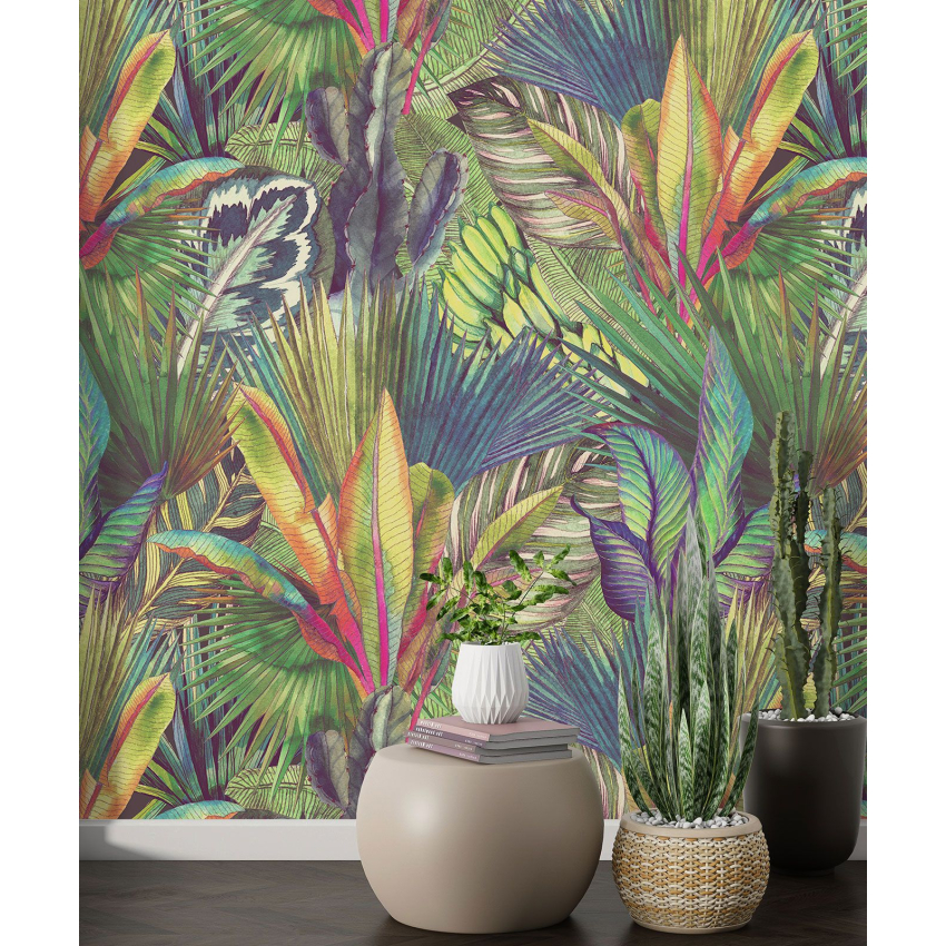 Papier peint motif XL - Motif botanique