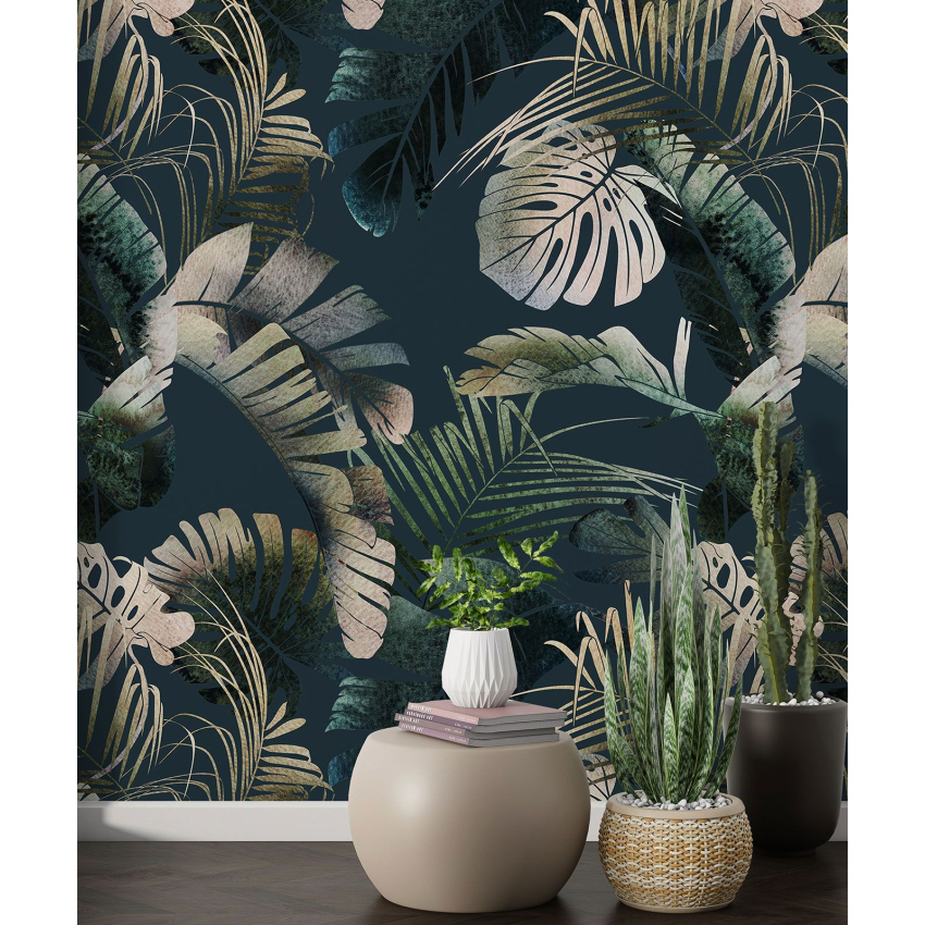 Papier peint motif XL - Motif botanique