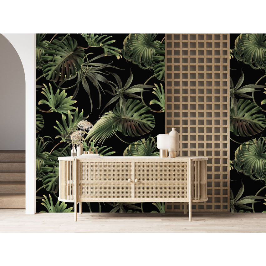 Papier peint motif XL - Motif botanique