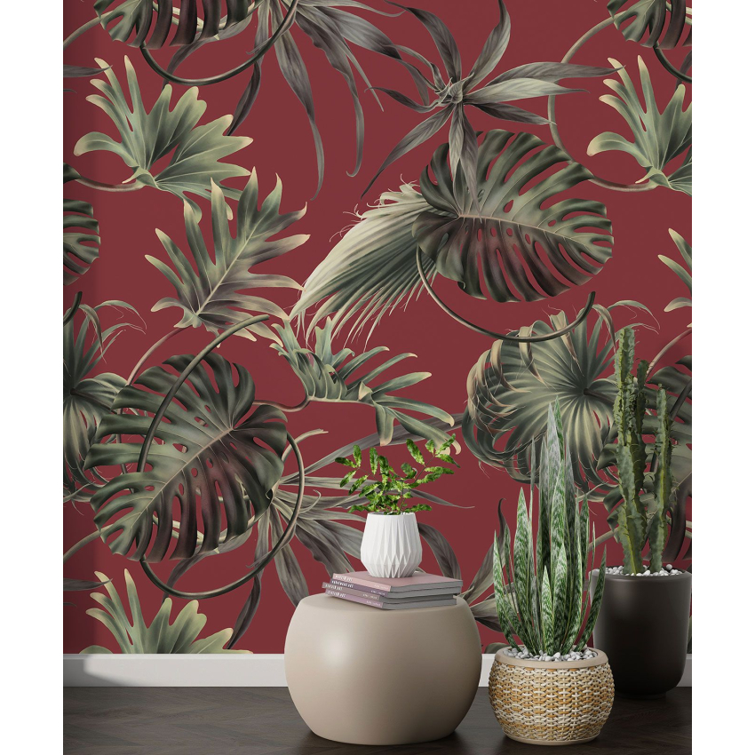 Papier peint motif XL - Motif botanique