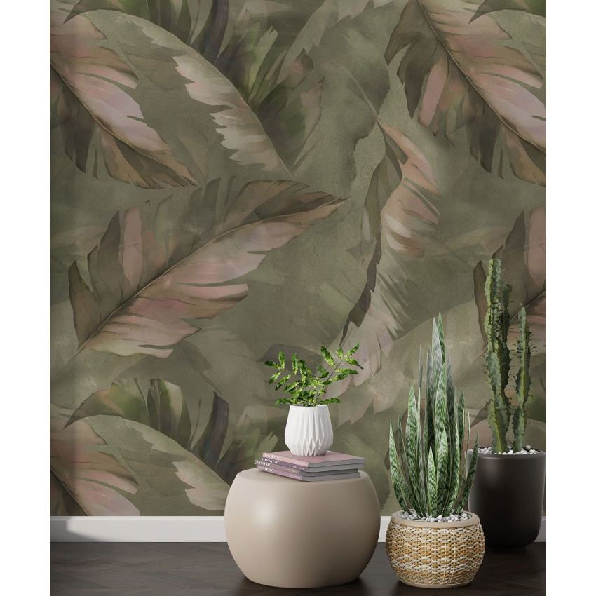 Papier peint motif XL - Motif botanique