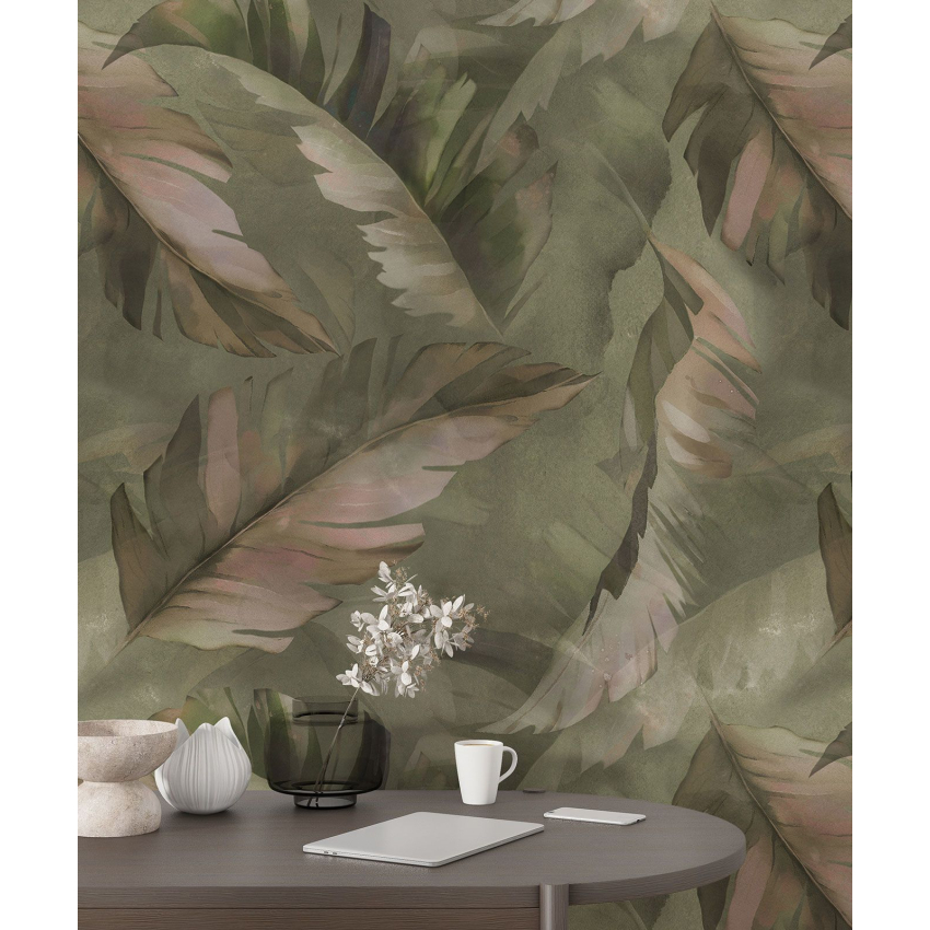 Papier peint motif XL - Motif botanique