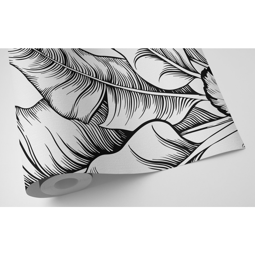 Papier peint motif XL - Motif botanique