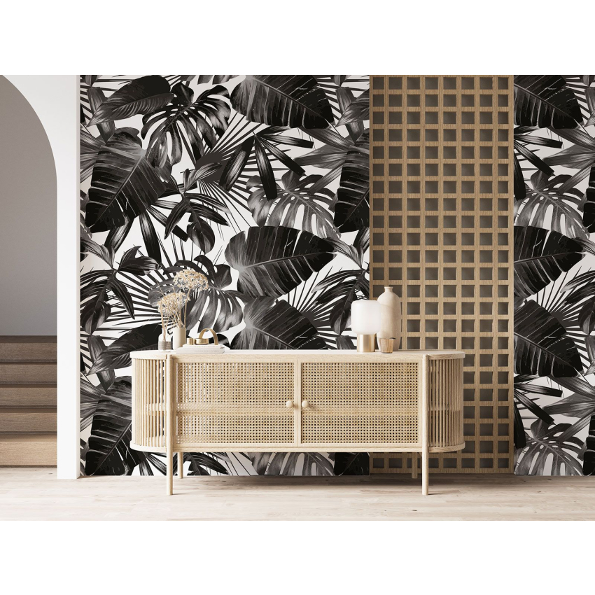 Papier peint motif XL - Motif botanique