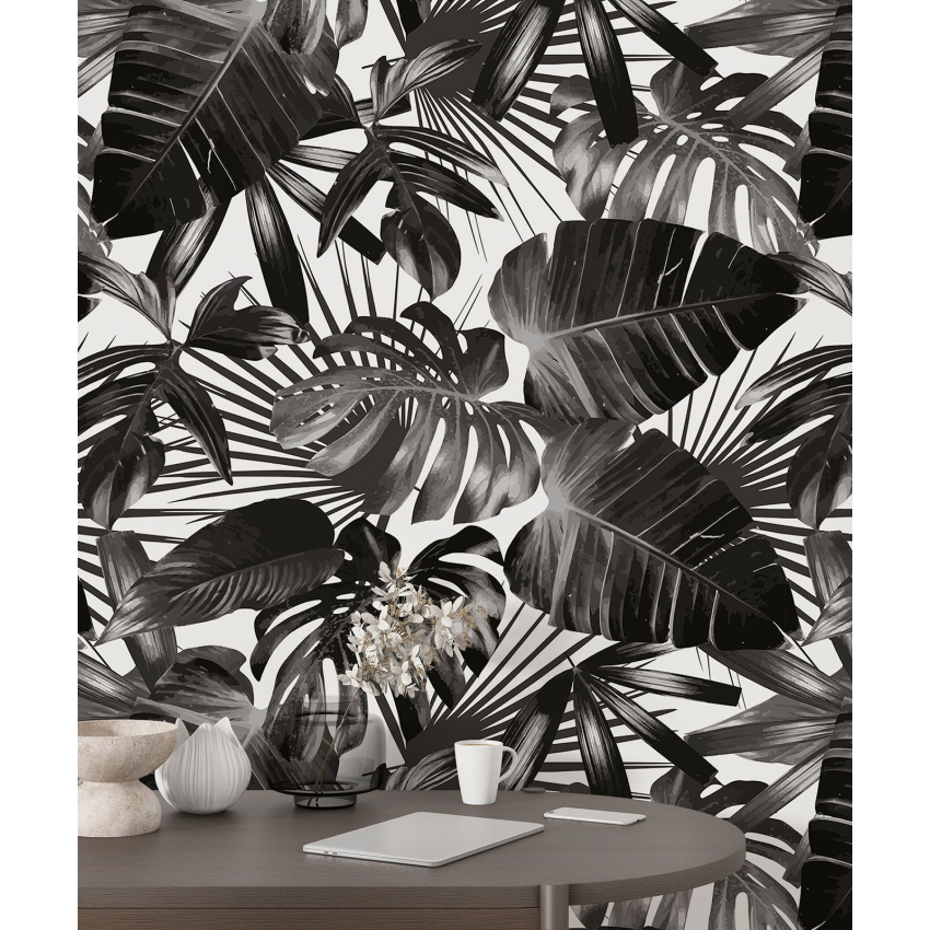 Papier peint motif XL - Motif botanique