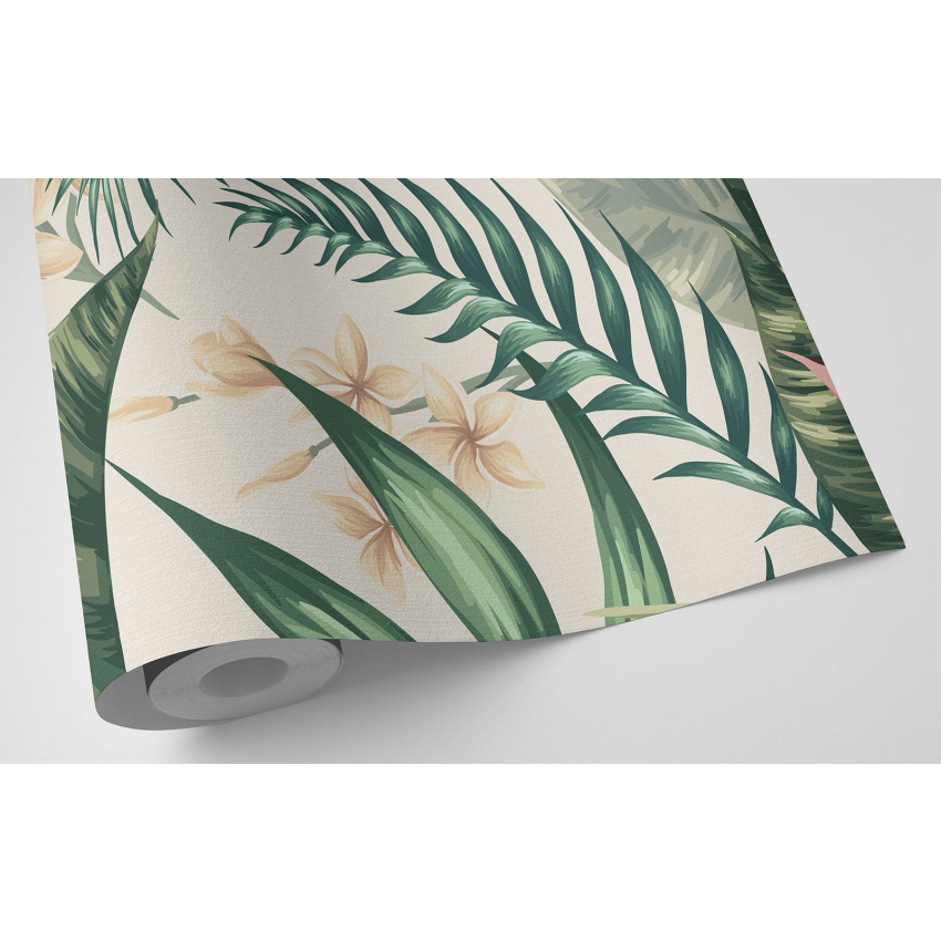 Papier peint motif XL - Motif botanique