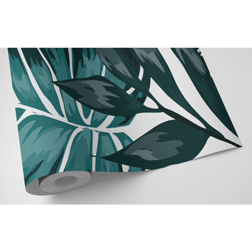 Papier peint motif XL - Motif botanique
