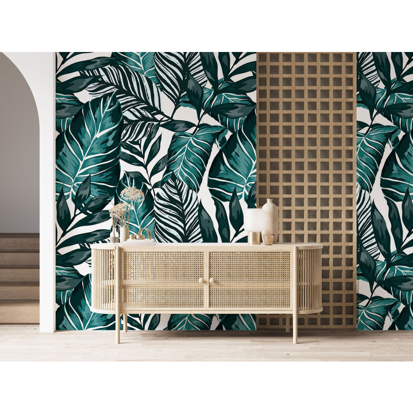 Papier peint motif XL - Motif botanique