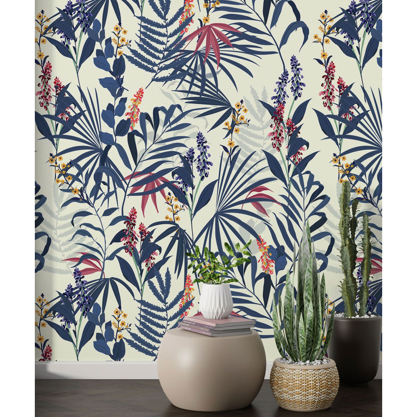 Papier peint motif XL - Motif botanique