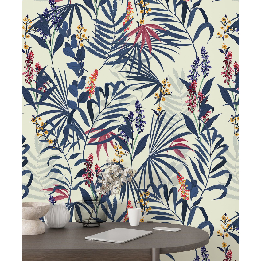 Papier peint motif XL - Motif botanique