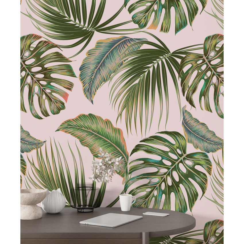 Papier peint motif XL - Motif botanique