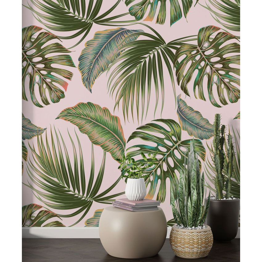 Papier peint motif XL - Motif botanique