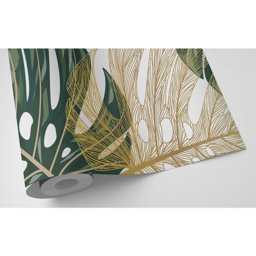 Papier peint motif XL - Motif botanique