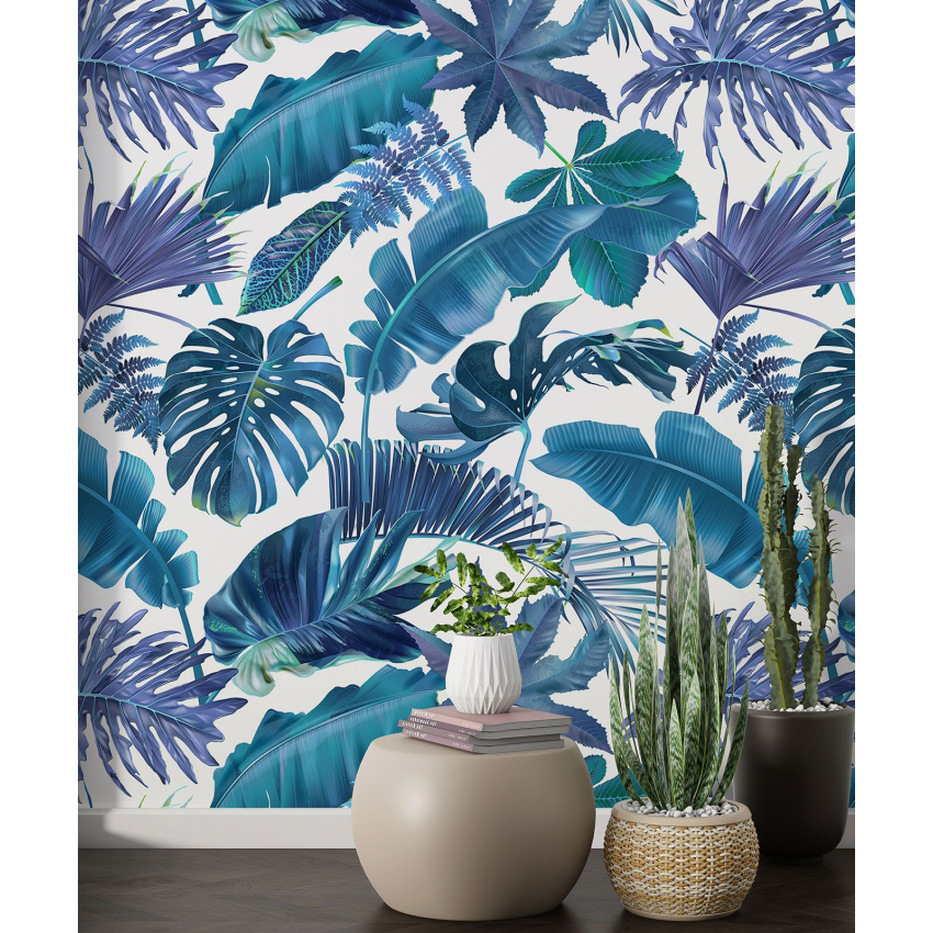 Papier peint motif XL - Motif botanique
