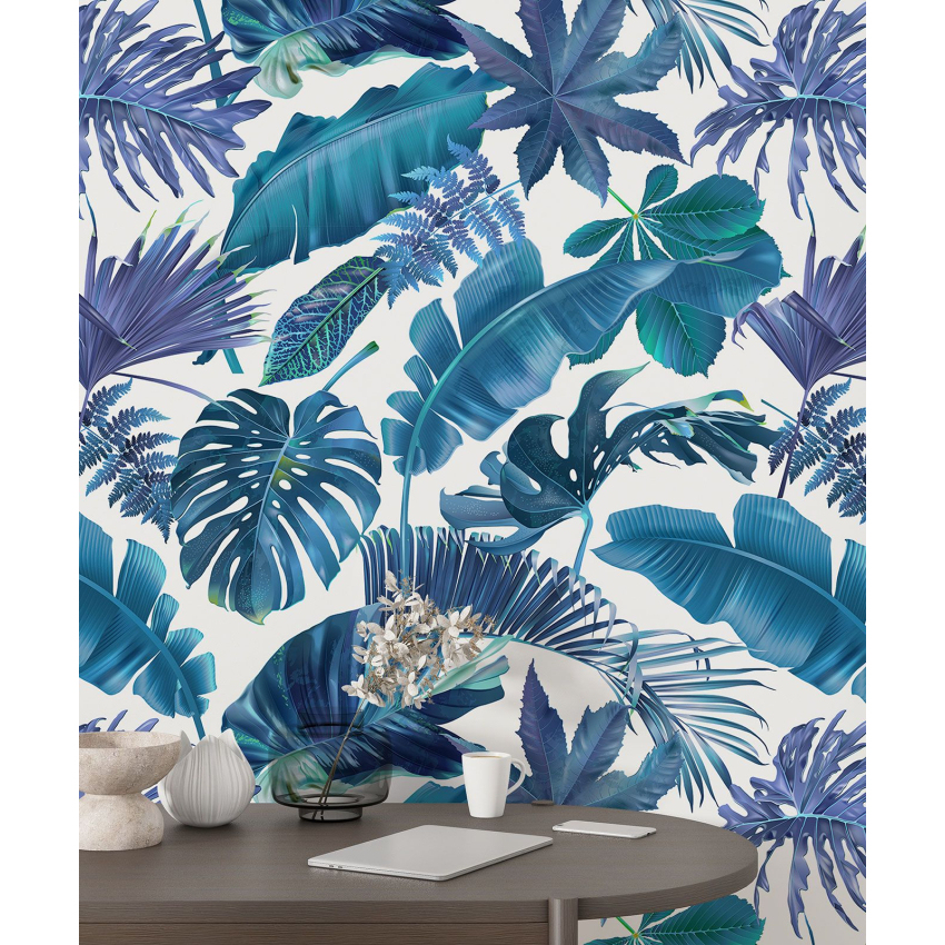 Papier peint motif XL - Motif botanique
