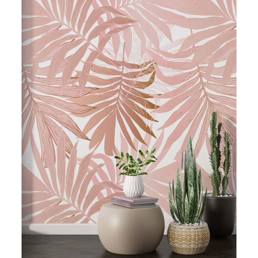 Papier peint motif XL - Motif botanique