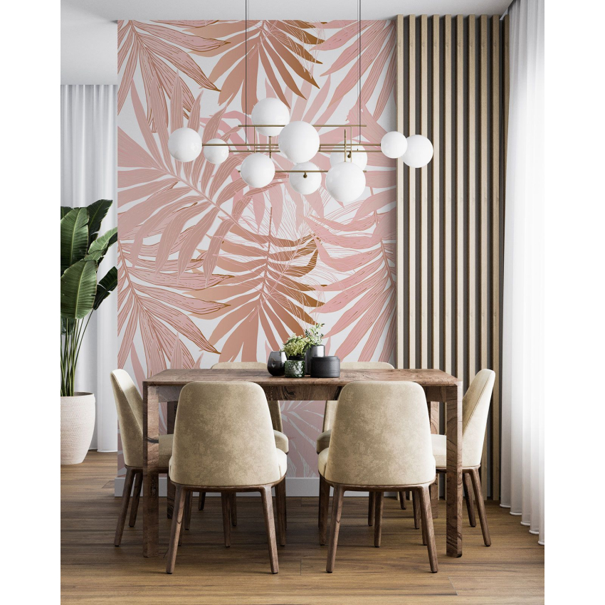 Papier peint motif XL - Motif botanique