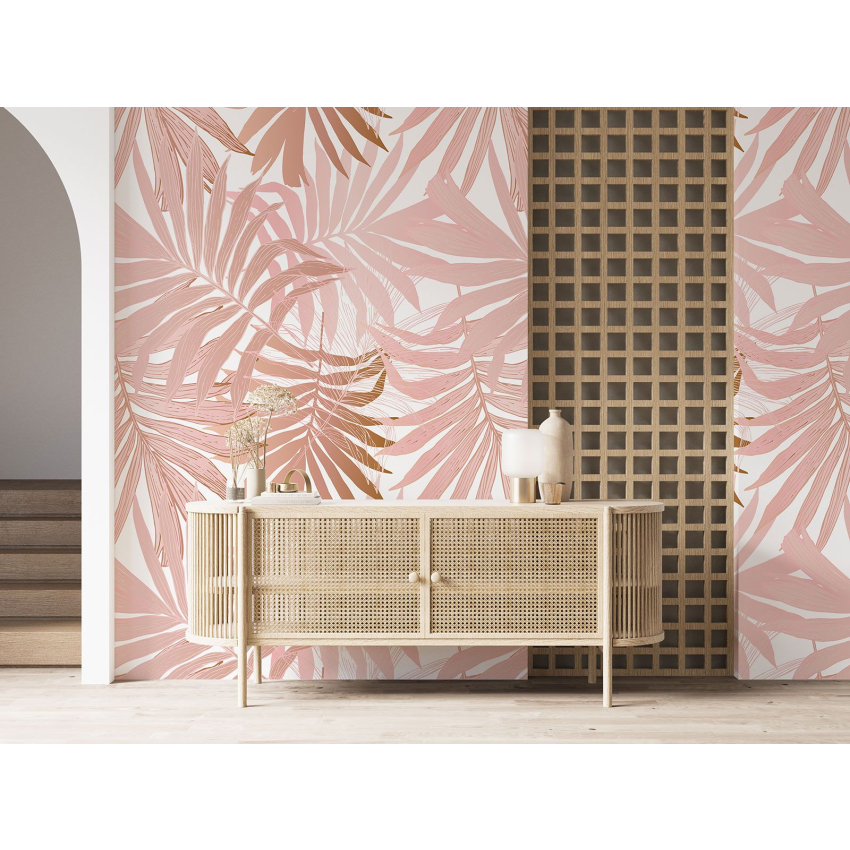 Papier peint motif XL - Motif botanique