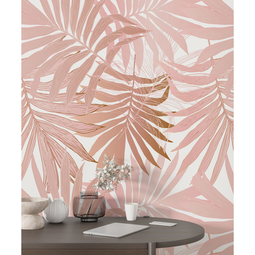 Papier peint motif XL - Motif botanique