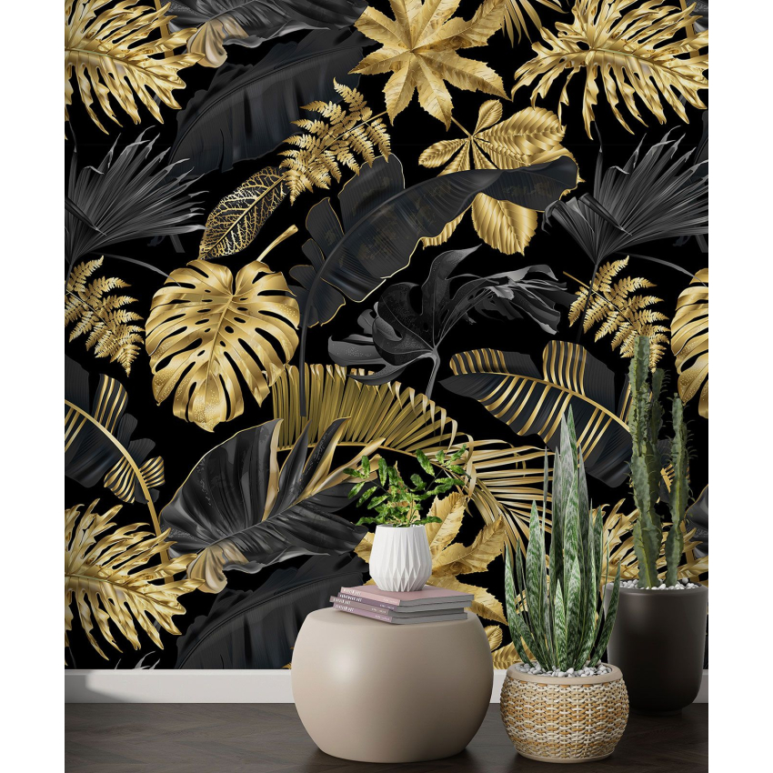 Papier peint motif XL - Motif botanique