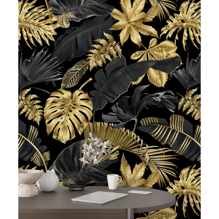 Papier peint motif XL - Motif botanique