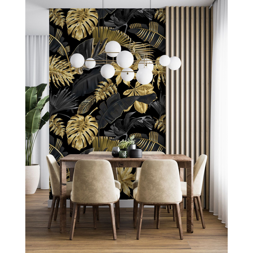 Papier peint motif XL - Motif botanique
