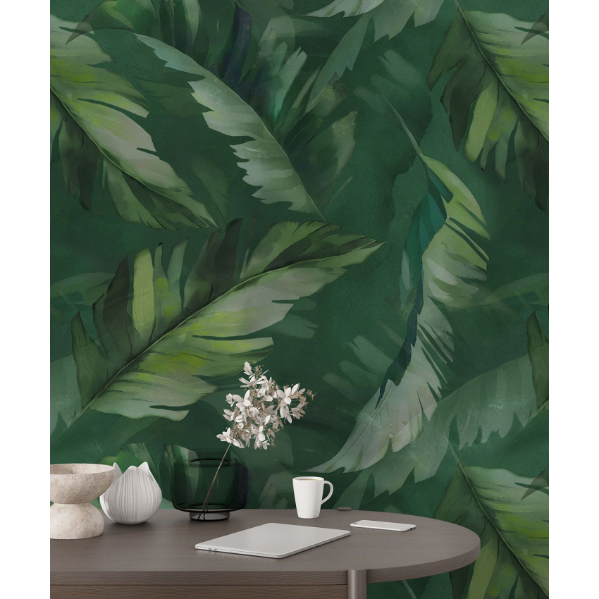 Papier peint motif XL - Motif botanique