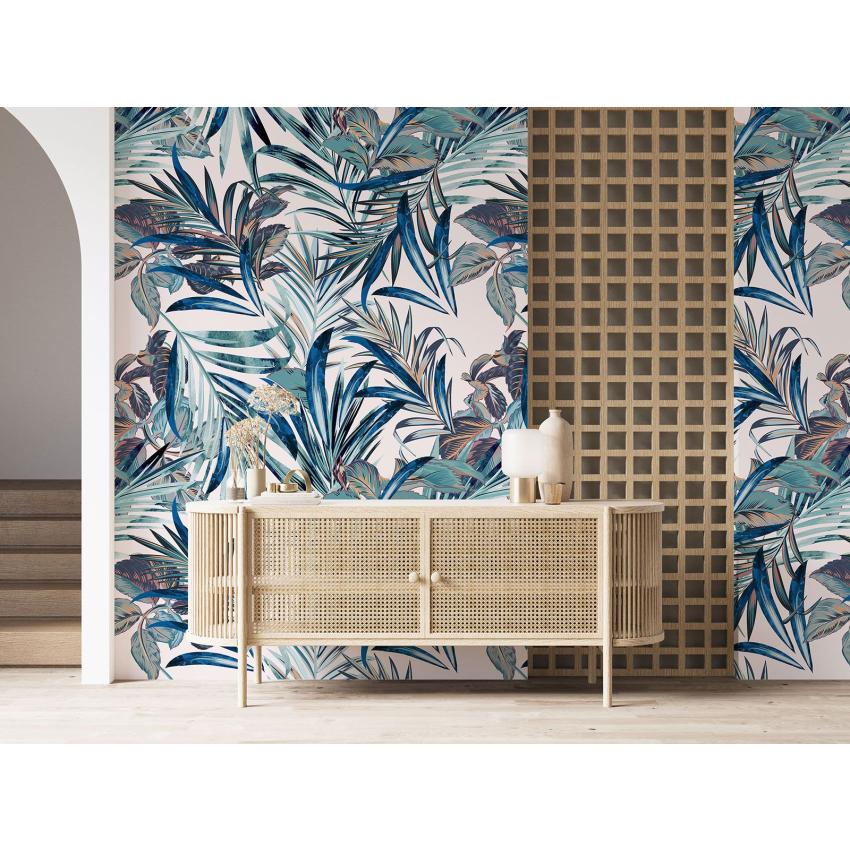 Papier peint motif XL - Motif botanique