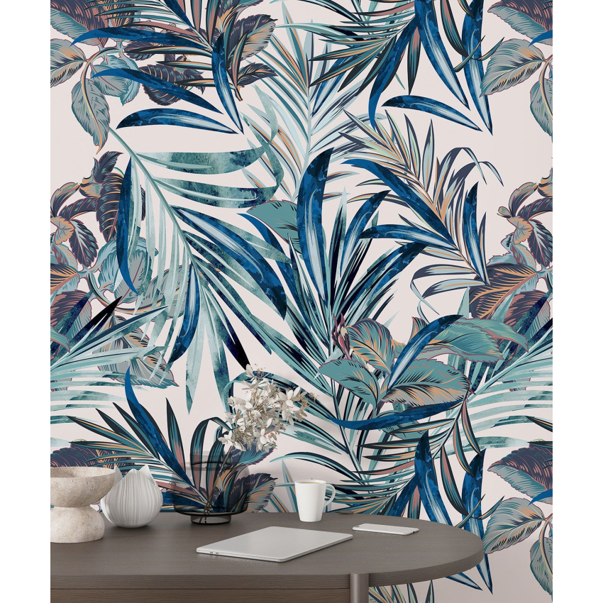 Papier peint motif XL - Motif botanique