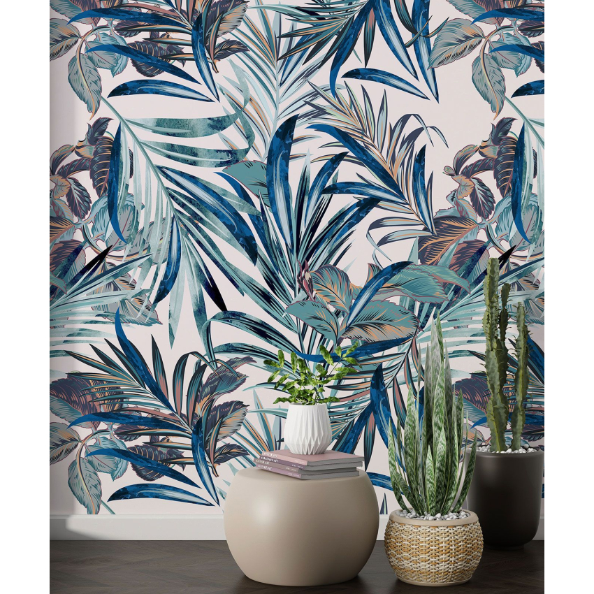 Papier peint motif XL - Motif botanique