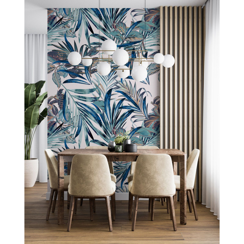 Papier peint motif XL - Motif botanique