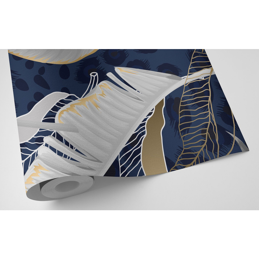Papier peint motif XL - Motif botanique