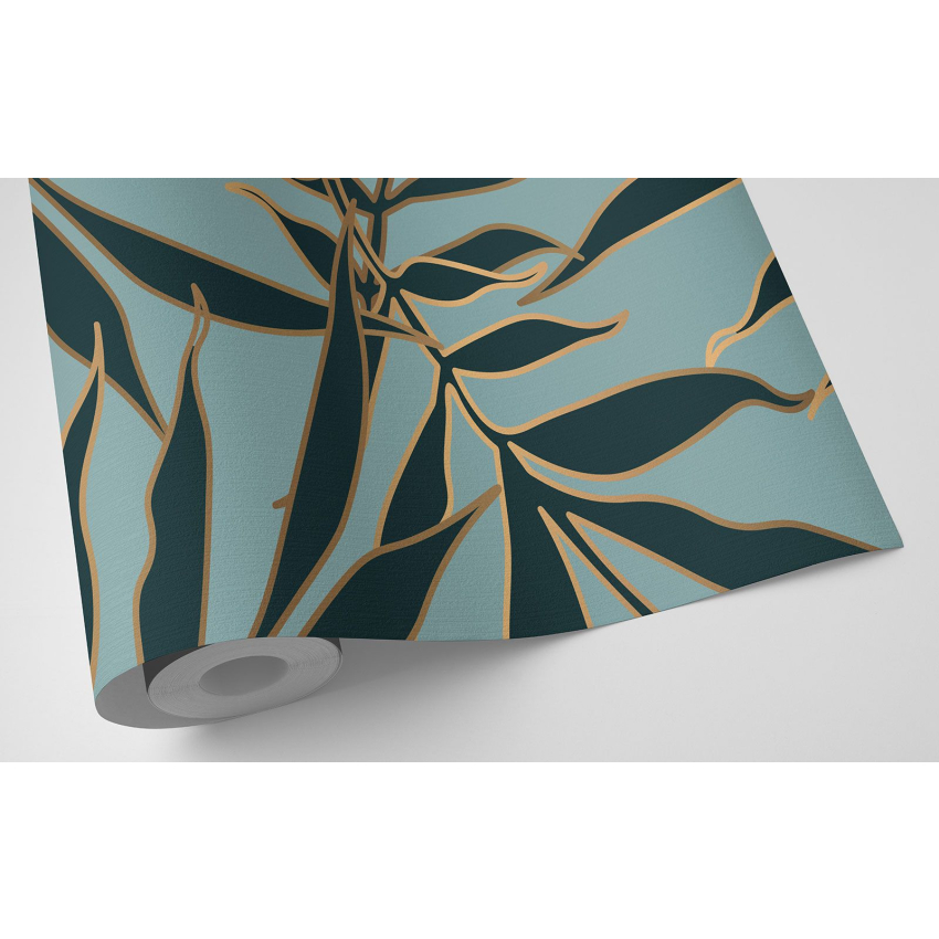 Papier peint motif XL - Motif botanique