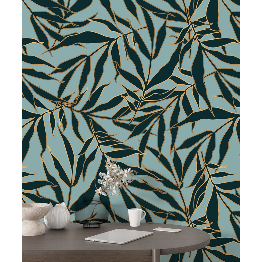 Papier peint motif XL - Motif botanique