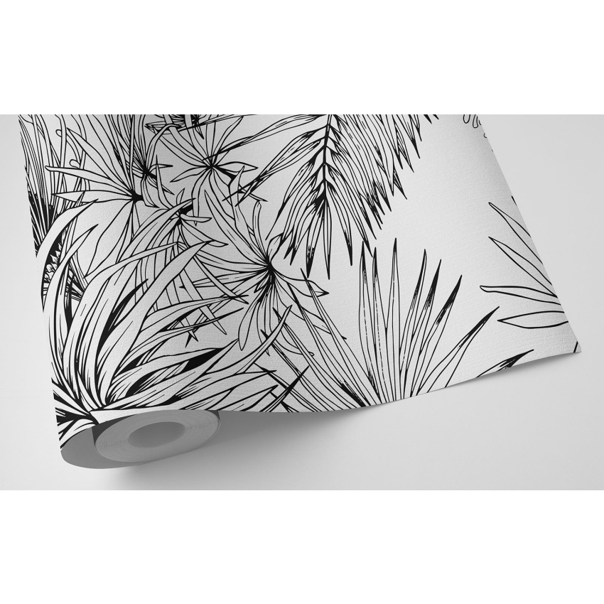 Papier peint motif XL - Motif botanique