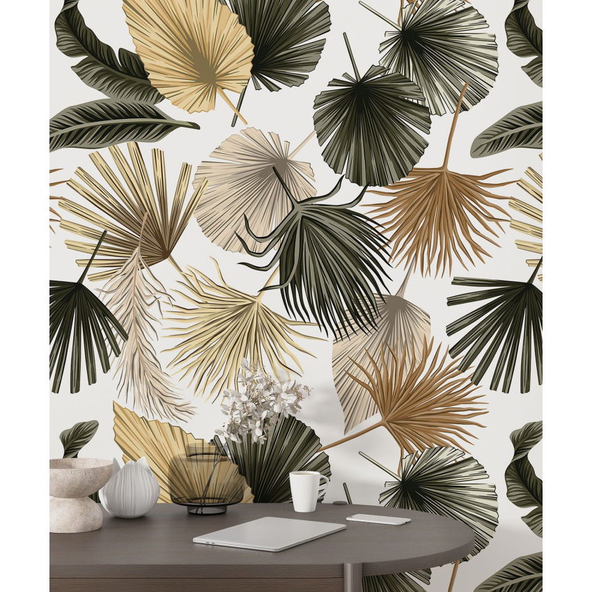 Papier peint motif XL - Motif botanique