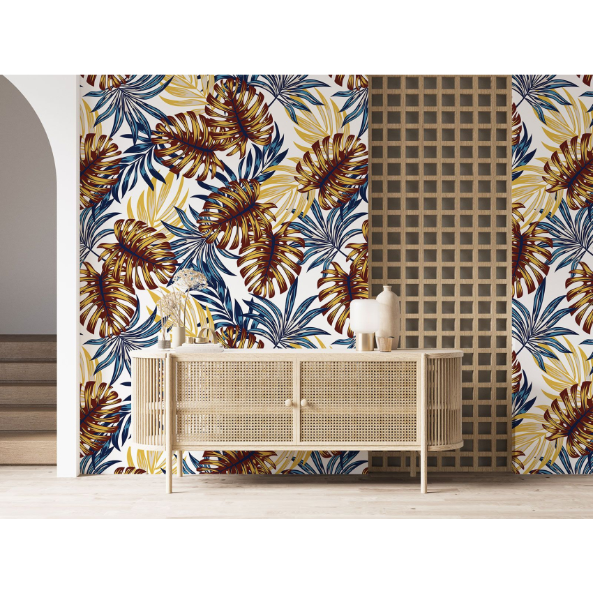 Papier peint motif XL - Motif botanique