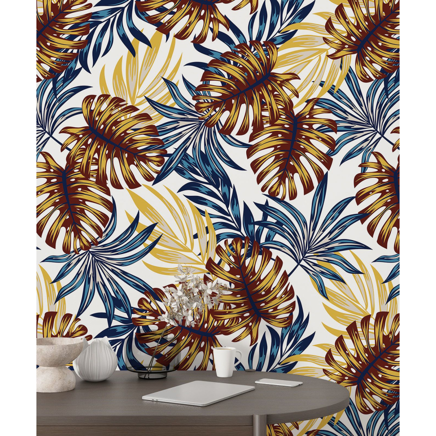 Papier peint motif XL - Motif botanique