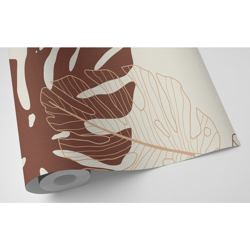 Papier peint motif XL - Motif botanique