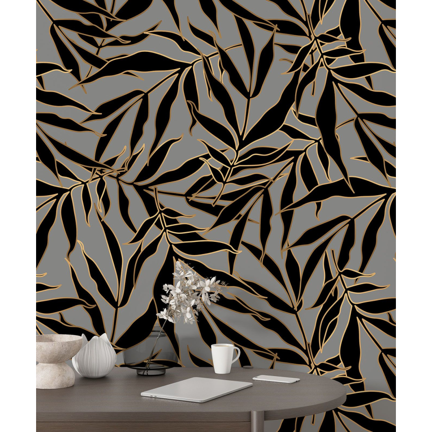 Papier peint motif XL - Motif botanique