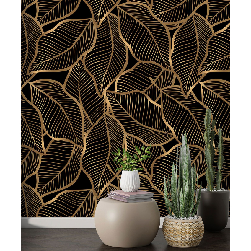 Papier peint motif XL - Motif botanique