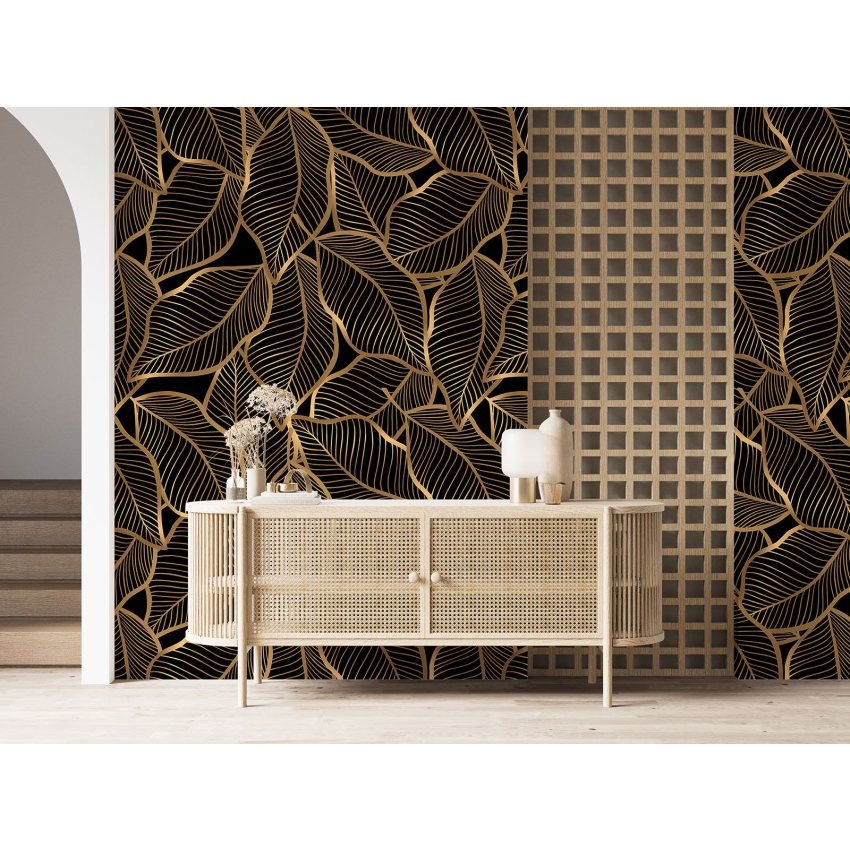 Papier peint motif XL - Motif botanique