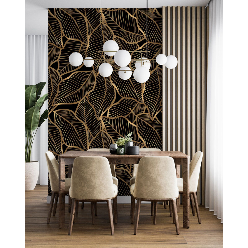 Papier peint motif XL - Motif botanique