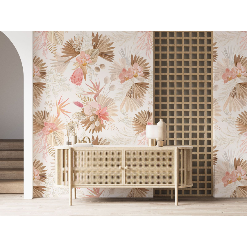Papier peint motif XL - Motif botanique
