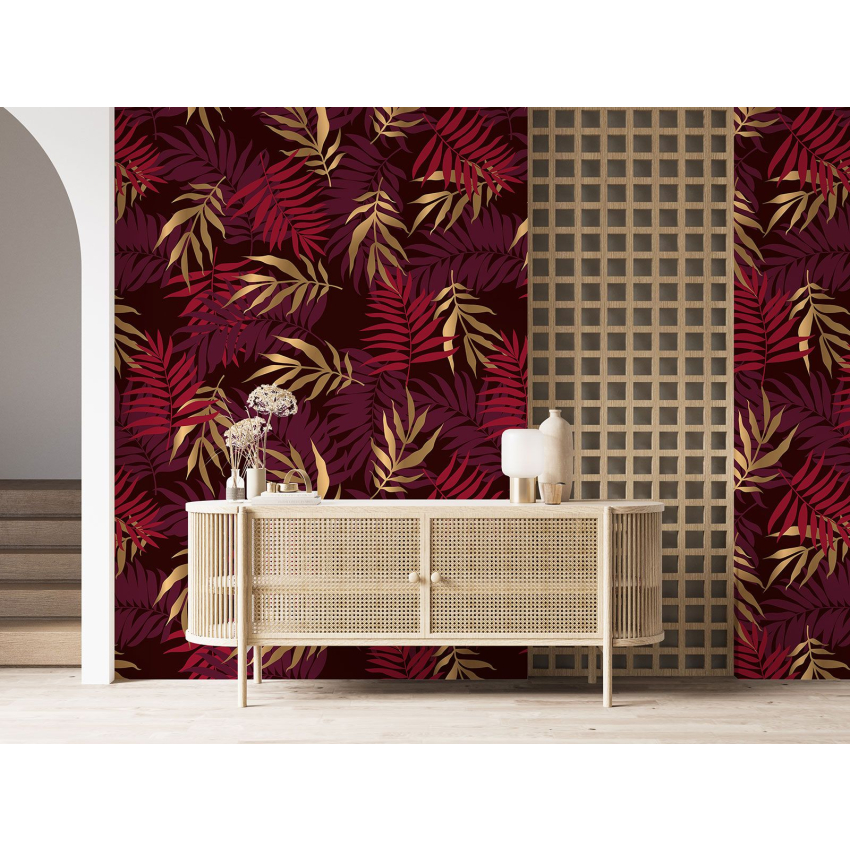 Papier peint motif XL - Motif botanique
